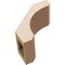 Ekena Millwork 5-inch W x 10-inch D x 10-inch H Legacy Rough Cedar Woodgrain TimberThane Knee Brace, Primed BRCUR05X10X10LECRCPR - alternate 4